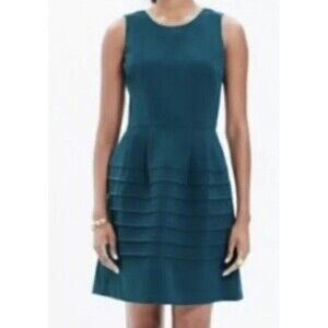 Madewell Midnight Mini dress in spruce green  Size 10